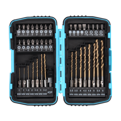 Makita DDF 458 Z perceuse-visseuse sans fil 18 V 91 Nm + jeu de 40 embouts - sans batterie, sans chargeur