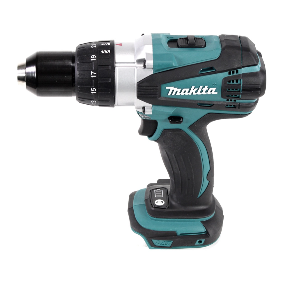 Makita DDF 458 RF1 Akku Bohrschrauber 18 V 91 Nm + 1x Akku 3,0 Ah + Ladegerät + 100 tlg. Bit Set