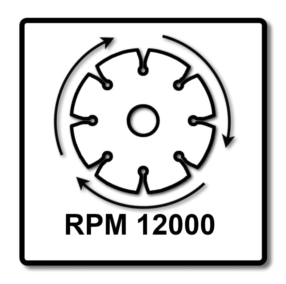 WellCut Diamond Blade Diamant Trennscheibe 125 x 22,23 mm 4 Stk. ( 4x WC-SD12522 ) - Toolbrothers