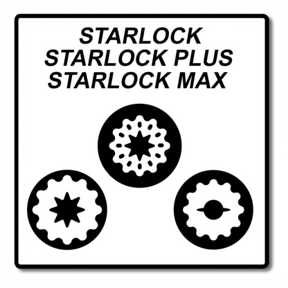 Fein E-Cut Combo Starlock Wood Sägeblatt Set 3 tlg. ( 35222967080 )