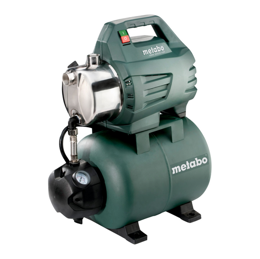 Metabo HWW3500/25 INOX station d'eau domestique 900 W 4,5 bar (600969000) Moteur à condensateur sans entretien