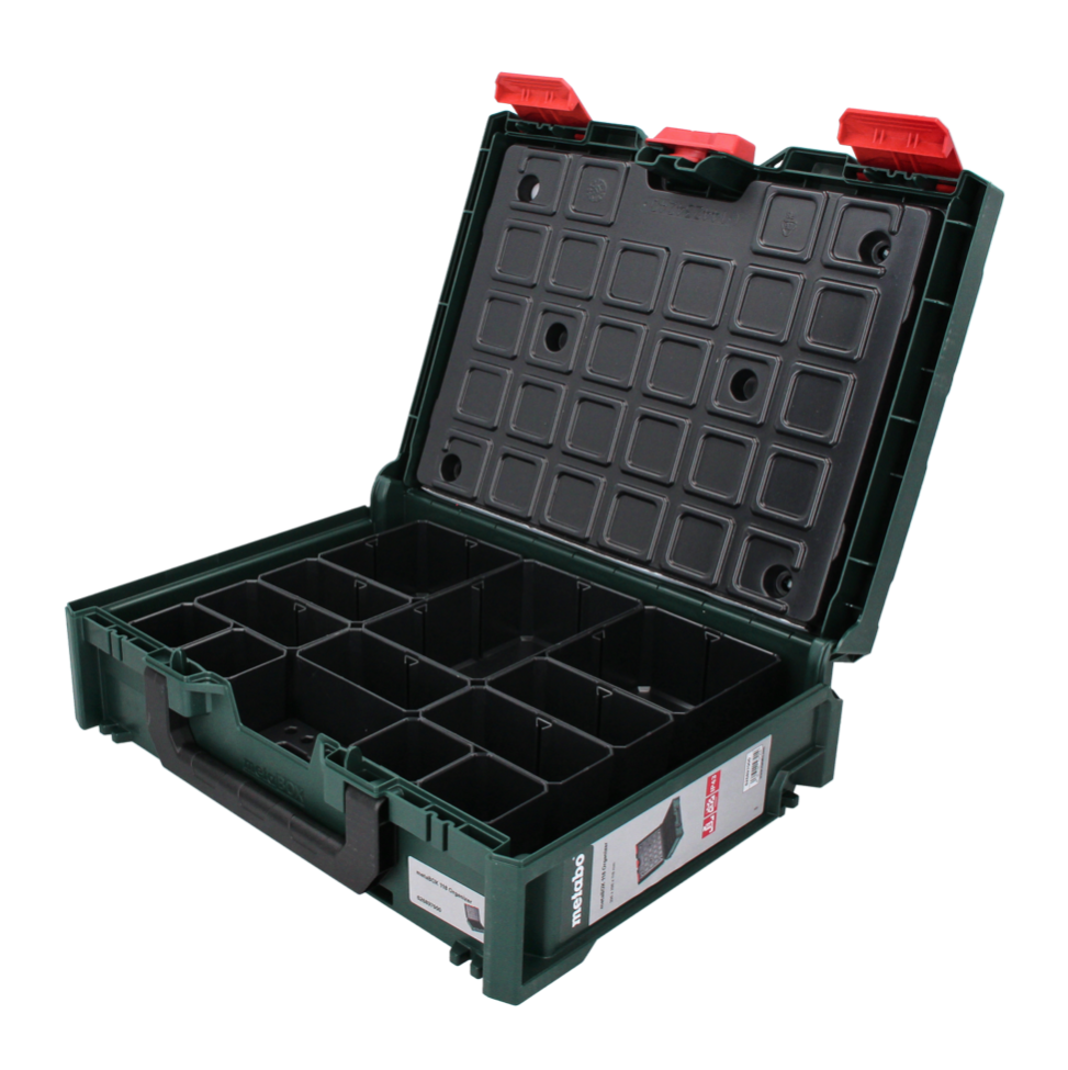 Metabo metaBOX 118 Organizer System Werkzeug Koffer ( 626897000 ) Stapelbar