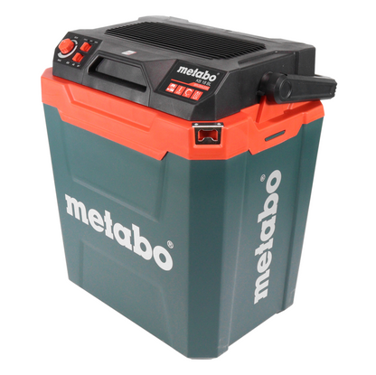 Glacière à batterie Metabo KB 18 BL 18 V avec fonction chauffante 28 l sans balais + 1x batterie 4,0 Ah - sans chargeur