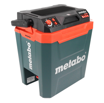 Glacière à batterie Metabo KB 18 BL 18 V avec fonction chauffante 28 l sans balais + 2x batteries 5,5 Ah + chargeur