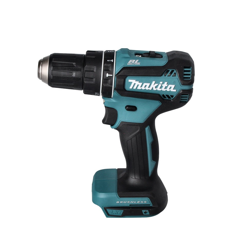 Makita DHP 485 RF1 Akku Schlagbohrschrauber 18 V 50 Nm Brushless + 1x Akku 3,0 Ah + Ladegerät