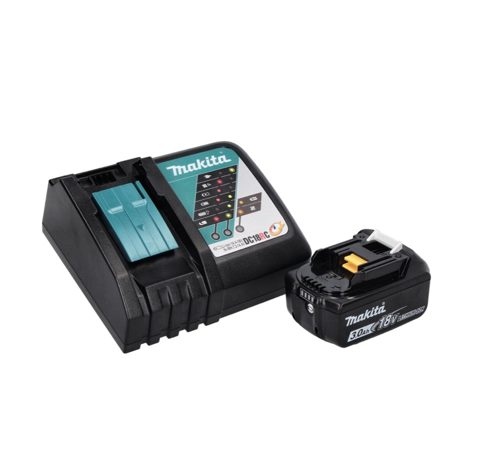 Makita DHP 485 RF1 perceuse à percussion sans fil 18 V 50 Nm sans balais + 1 batterie 3,0 Ah + chargeur