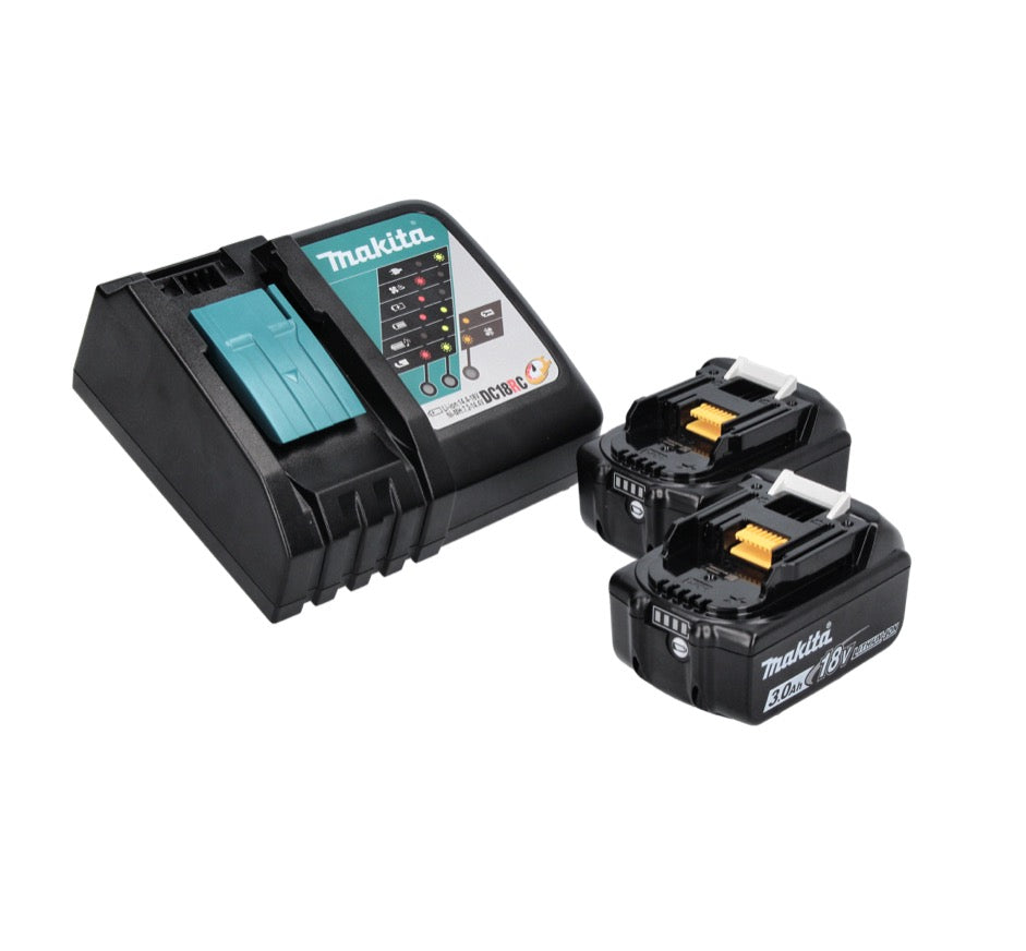 Makita DHP 485 RF Akku Schlagbohrschrauber 18 V 50 Nm Brushless + 2x Akku 3,0 Ah + Ladegerät