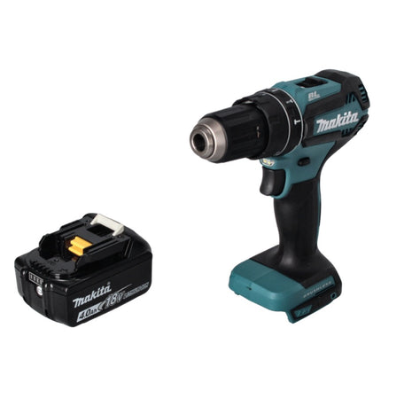 Makita DHP 485 M1 perceuse à percussion sans fil 18 V 50 Nm sans balai + 1x batterie 4,0 Ah - sans chargeur