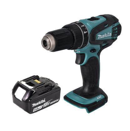 Makita DHP 456 T1 perceuse à percussion sans fil 18 V 50 Nm + 1x batterie 5,0 Ah - sans chargeur