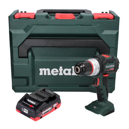 Perceuse à percussion sans fil Metabo SB 18 LT BL 18 V 75 Nm sans balai + 1x batterie 4,0 Ah + métaBOX - sans chargeur