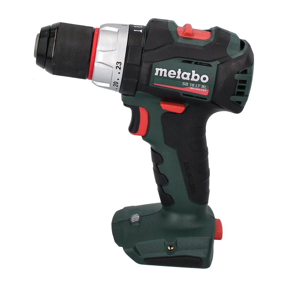 Perceuse à percussion sans fil Metabo SB 18 LT BL 18 V 75 Nm sans balais + 2 batteries 4,0 Ah + chargeur + métaBOX