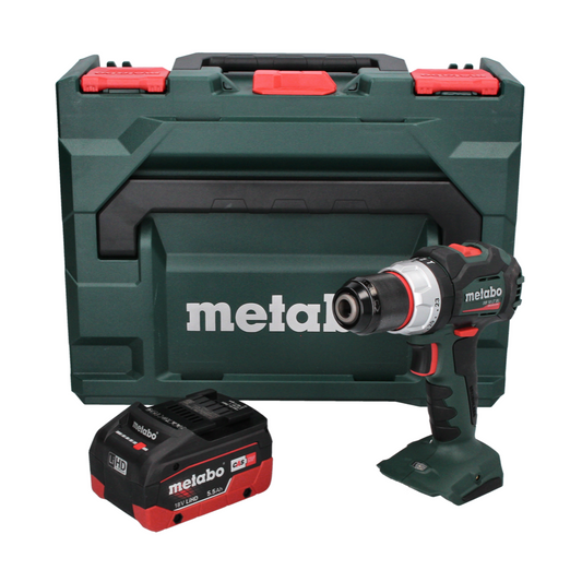 Metabo SB 18 LT BL Akku Schlagbohrschrauber 18 V 75 Nm Brushless + 1x Akku 5,5 Ah + metaBOX - ohne Ladegerät