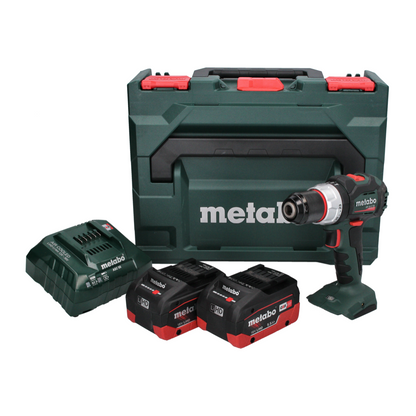 Metabo SB 18 LT BL Akku Schlagbohrschrauber 18 V 75 Nm Brushless + 2x Akku 5,5 Ah + Ladegerät + metaBOX