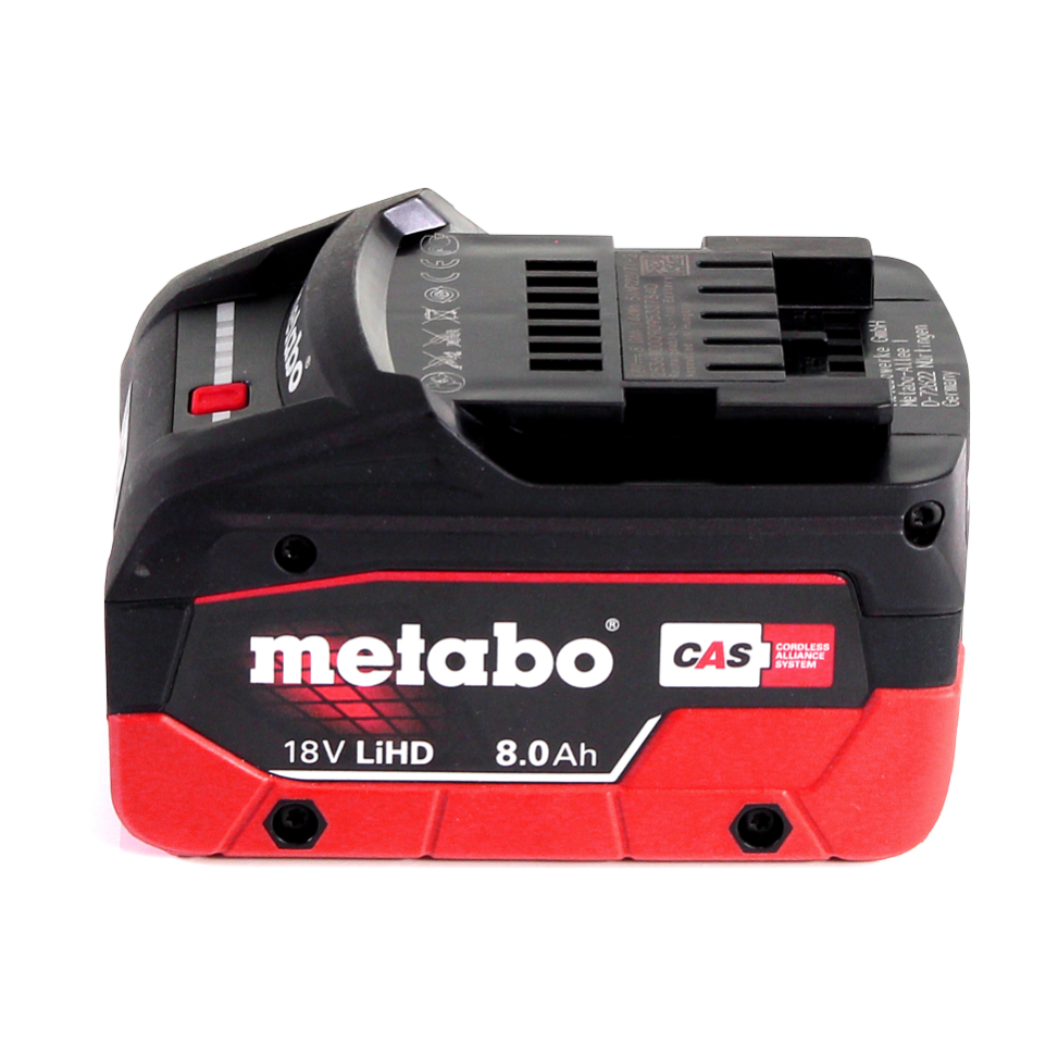 Perceuse à percussion sans fil Metabo SB 18 LT BL 18 V 75 Nm sans balai + 1x batterie 8,0 Ah + métaBOX - sans chargeur