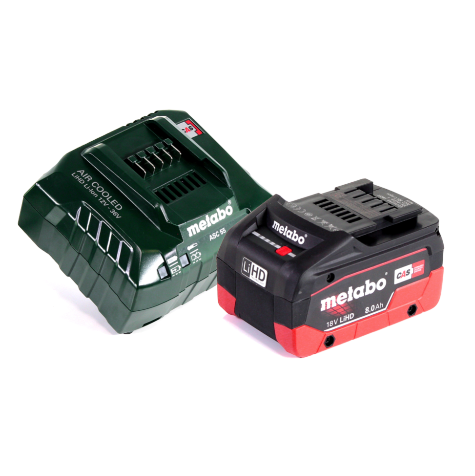 Metabo SB 18 LT BL Akku Schlagbohrschrauber 18 V 75 Nm Brushless + 1x Akku 8,0 Ah + Ladegerät + metaBOX