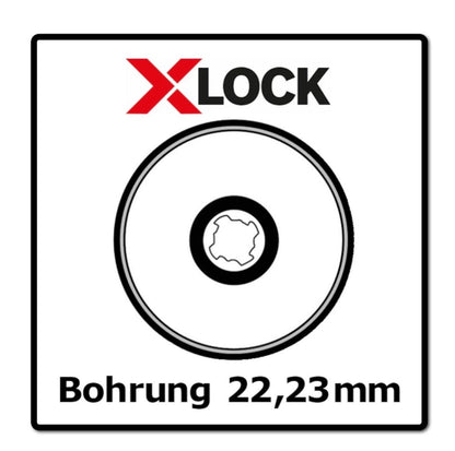 Bosch X-LOCK Diamant Metallscheiben Trennscheibe 125 x 22,23 mm ( 2608900533 ) Expert 1 Stk. für X-LOCK Winkelschleifer - Toolbrothers