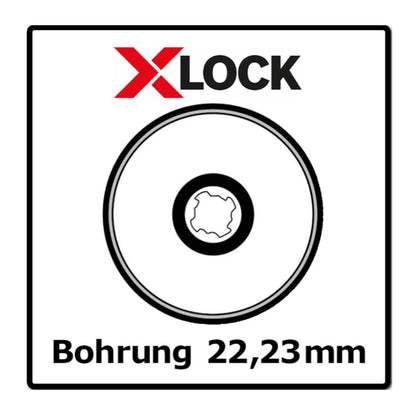 Bosch Expert for Inox & Metal gerade Trennscheiben 50 Stück X-LOCK 125 x 22,23mm  ( 50x 2608619264 ) - Toolbrothers