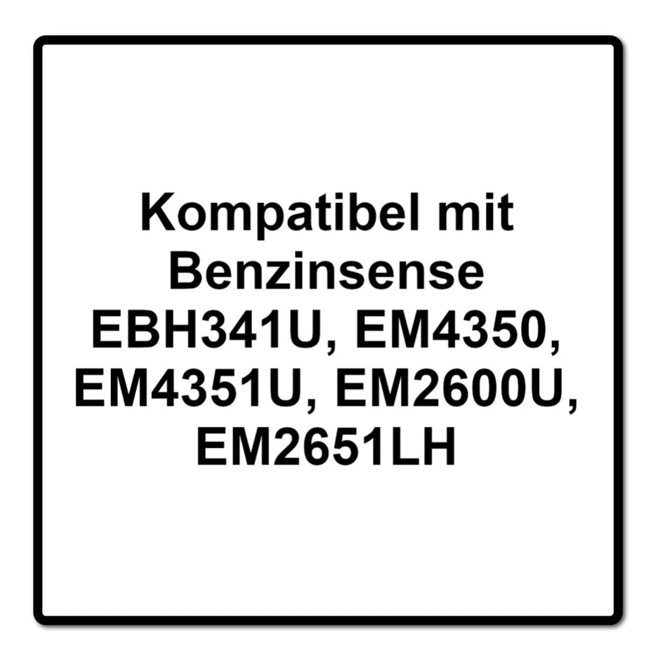 Makita 2-Fadenkopf Tap&Go Ø 130 mm 2,4 mm ( 191D93-3 ) für Benzinsense EBH341U, EM4350, EM4351U, EM2651LH - Toolbrothers