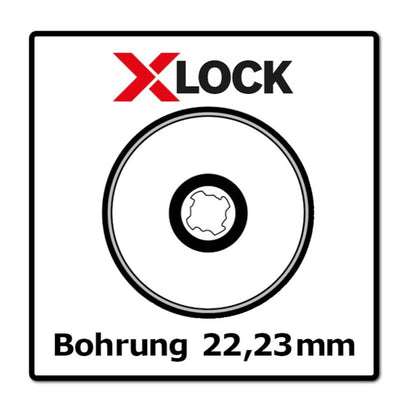 Bosch Expert X-LOCK Standard  for Metal Schruppscheibe 125 x 22,23 mm 20 Stk. ( 20x 2608619366 ) Gekröpfte Schruppscheibe - Toolbrothers