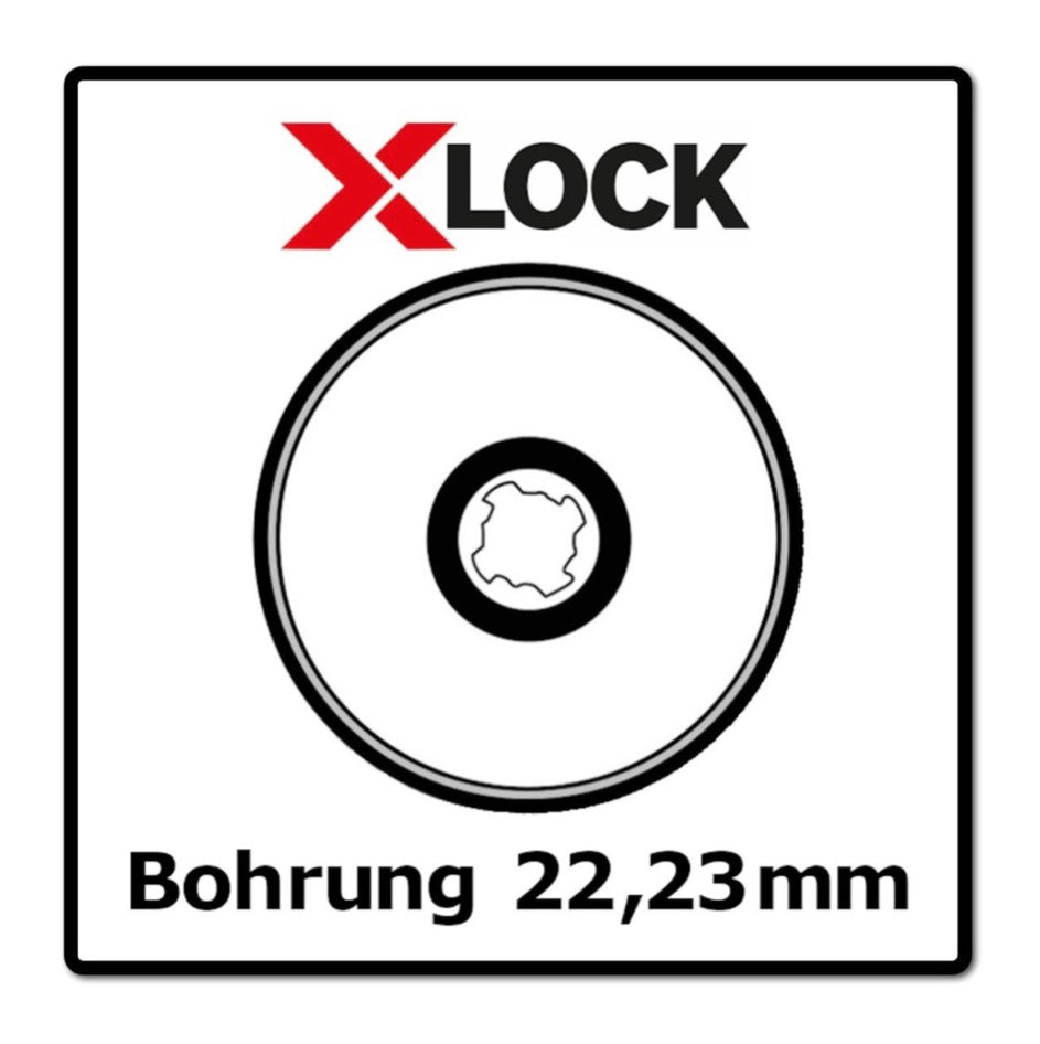 Bosch Expert X-LOCK Diamanttrennscheibe Standard for Universal 125 x 22,23 mm 4 Stk. ( 4x 2608615166 ) - Toolbrothers