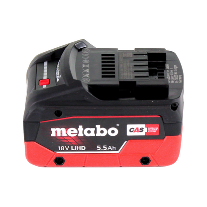 Metabo SB 18 LTX BL Q I Akku Schlagbohrschrauber 18 V 130 Nm Brushless + 1x Akku 5,5 Ah + metaBOX - ohne Ladegerät