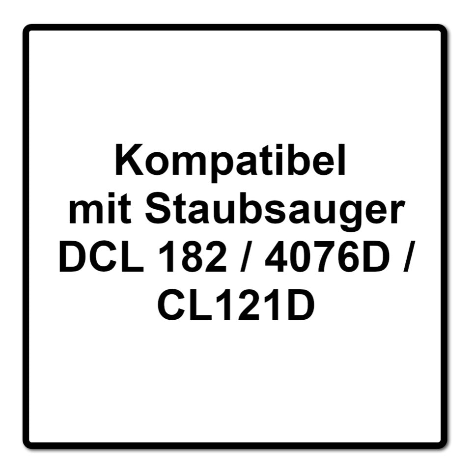 Makita Papierfilter 20 Stk. ( 2x 194565-3 ) für Staubsauger DCL 182 / 4076D / CL121D