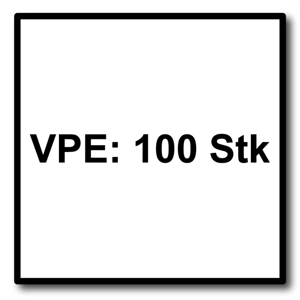 HECO Clipperset 100 Stk. ( 2x 62052 ) unsichtbare Befestigung für Terrassenbeläge ohne Nut