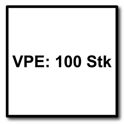 HECO Clipperset 100 Stk. ( 2x 62052 ) unsichtbare Befestigung für Terrassenbeläge ohne Nut