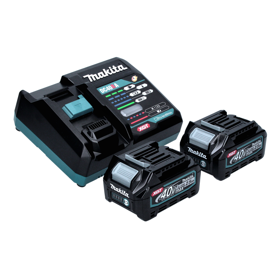 Makita UX 01 GD2 Akku Multifunktionsantrieb 40 V max. XGT Brushless + 2x Akku 2,5 Ah + Ladegerät