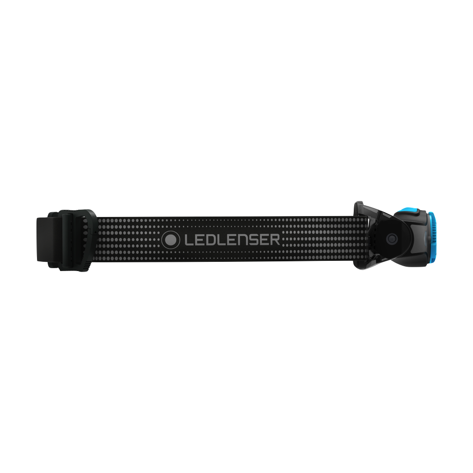 Lampe frontale LED Ledlenser MH5 400 lm IPX4 noir / bleu (502145) + 1x batterie + 1x câble de charge