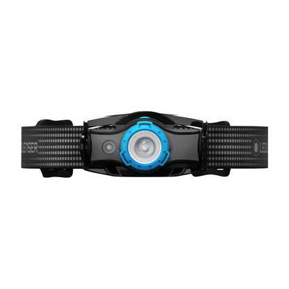 Lampe frontale LED Ledlenser MH5 400 lm IPX4 noir / bleu (502145) + 1x batterie + 1x câble de charge