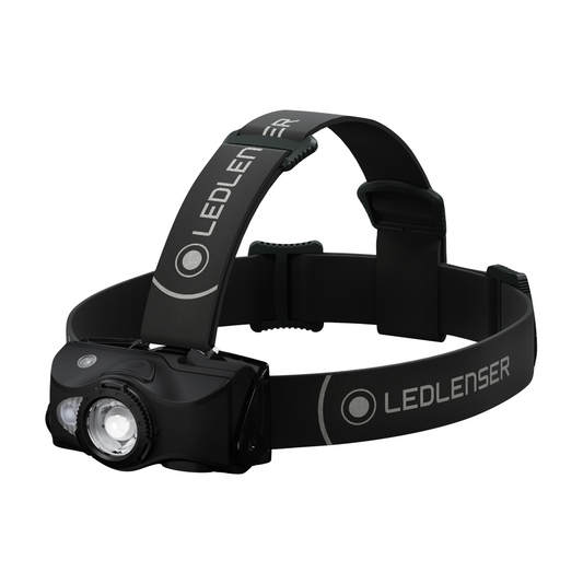 Lampe frontale LED Ledlenser MH8 600 lm IPX4 noir (502156) + 1x batterie + 1x câble de charge