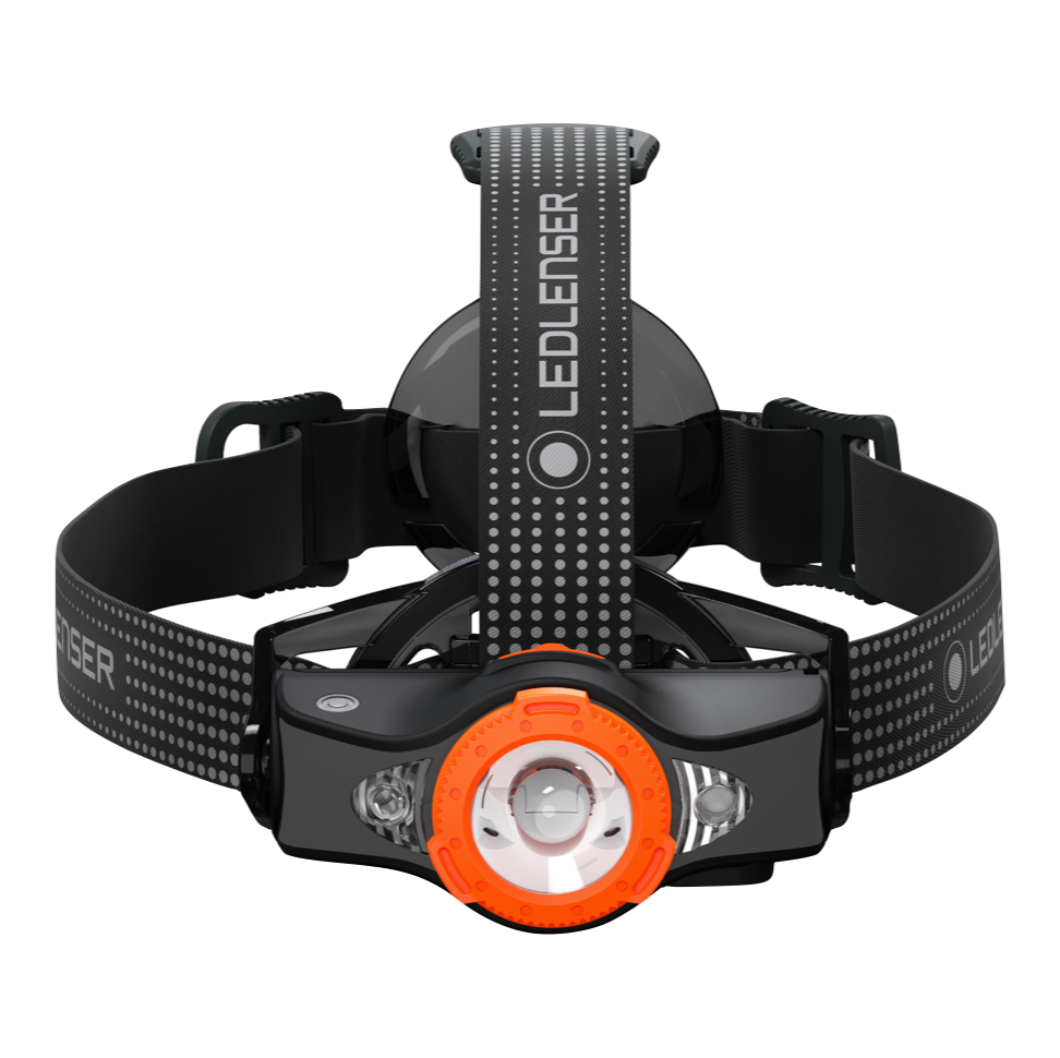 Ledlenser MH11 LED Stirnlampe 1000 lm IPX4 Schwarz / Orange ( 502166 ) + 1x Akku + 1x Ladekabel