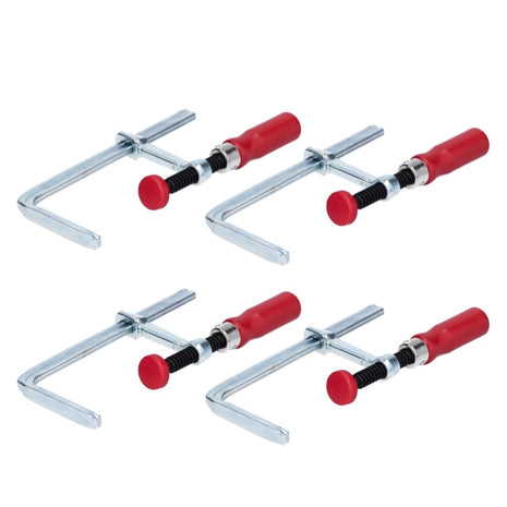 Bessey GTR 12 Set 4x pince de table tout acier avec pince à poignée à levier 120 / 60 mm