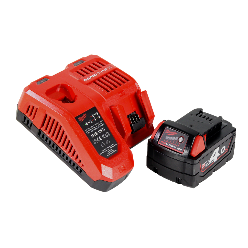 Milwaukee M18 BLID2-401FC Akku Schlagschrauber 18 V 180 Nm 1/4" Brushless + 1x Akku 4,0 Ah + Ladegerät