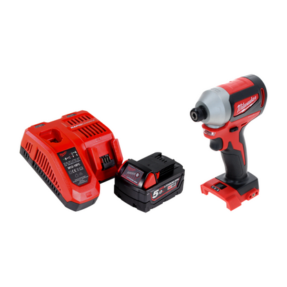 Milwaukee M18 BLID2-501FC Akku Schlagschrauber 18 V 180 Nm 1/4" Brushless + 1x Akku 5,0 Ah + Ladegerät - Toolbrothers