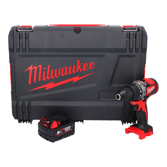 Milwaukee M18 BLPD2-501X Akku Schlagbohrschrauber 18 V 82 Nm Brushless + 1x Akku 5,0 Ah + HD Box - ohne Ladegerät - Toolbrothers