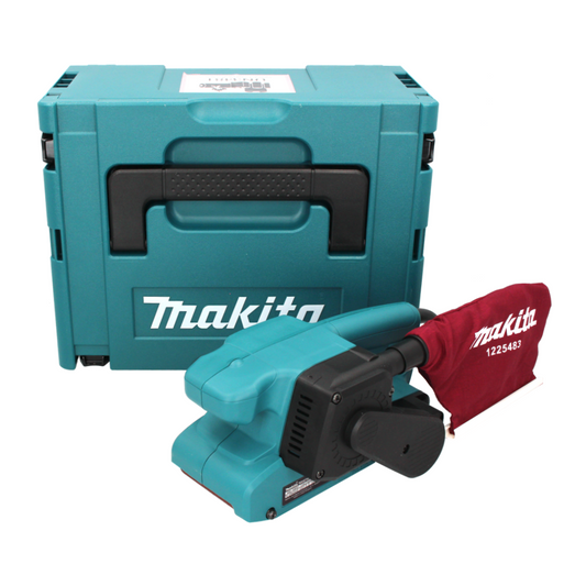 Makita 9911 J Bandschleifer 650 Watt 76 mm + Makpac