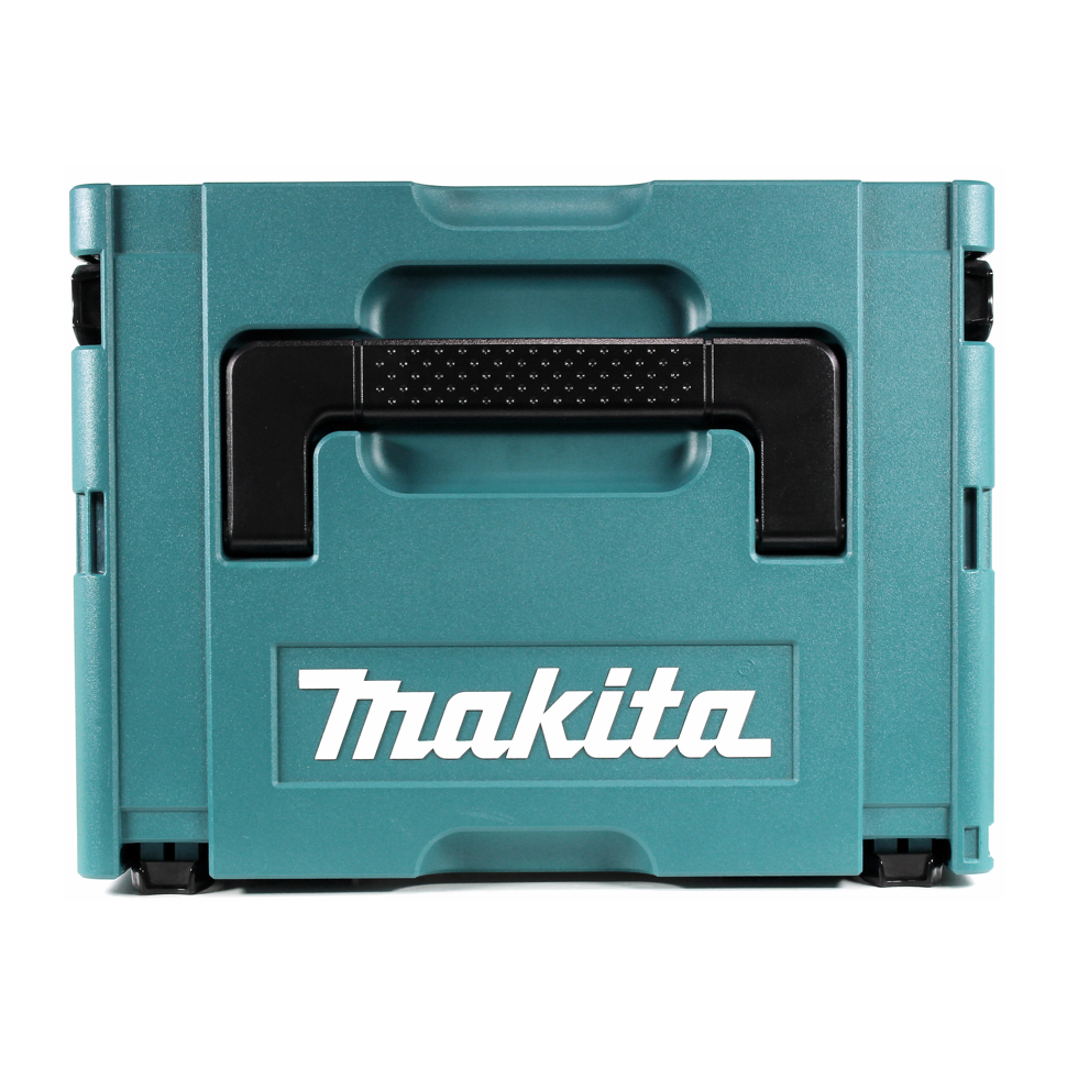 Makita DHP 484 RMJ W Akku Schlagbohrschrauber 18 V 54 Nm Brushless Weiß + 2x Akku 4,0 Ah + Ladegerät + Makpac