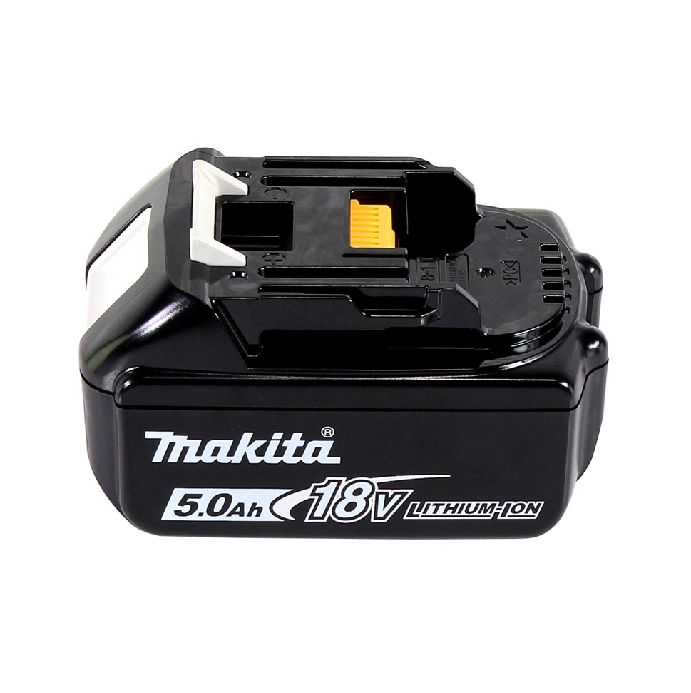 Pistolet graisseur à batterie Makita DGP 180 T1 18 V 690 bar + 1x batterie 5,0 Ah - sans chargeur