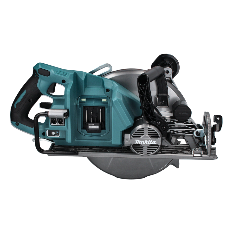 Makita RS 002 GM2 Akku Handkreissäge 40 V max. 260 mm Brushless + 2x Akku 4,0 Ah + Ladegerät