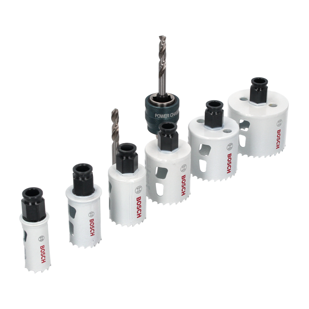 Bosch Progressor for Wood & Metal Elektriker Lochsägen Set 9 tlg. ( 2608594187 ) Bi Metall HSS - Toolbrothers