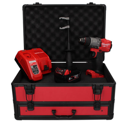 Perceuse à percussion sans fil Milwaukee M18 FPD2-501FC TX 18 V 135 Nm + 1x batterie 5,0 Ah + chargeur + coffret TX