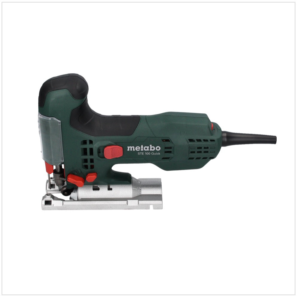 Metabo STE 100 Quick Stichsäge 710 W ( 601100900 ) + 21x Stichsägeblatt + Absaugstutzen + Schutzglas + Koffer