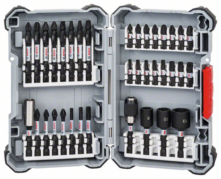 Bosch Impact Schrauber Steckschlüssel Bit Set 1/4" 36 tlg ( 2608522365 ) - Toolbrothers