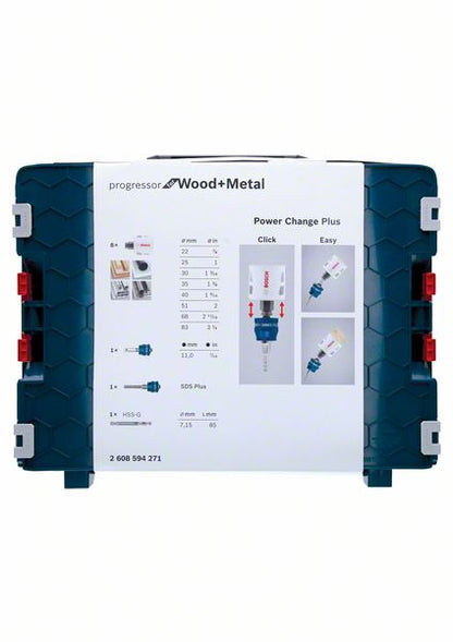 Bosch BIM Progressor Sanitär Lochsägen Set 11 tlg. ( 2608594271 ) 22 / 25 / 30 / 35 / 40 / 51 / 68 / 83 mm