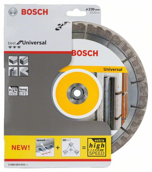 Bosch Diamant Trennscheibe Best for Universal 230 x 22,23 mm ( 2608603633 ) - Toolbrothers