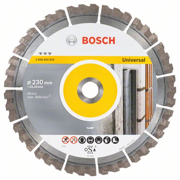 Bosch Diamant Trennscheibe Best for Universal 230 x 22,23 mm ( 2608603633 ) - Toolbrothers