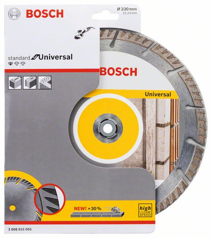 Bosch Standard Universal Diamant Trennscheibe 230 x 22,23 mm 1 Stk. ( 2608615065 ) für Beton - Toolbrothers