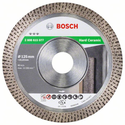 Bosch Diamant Trennscheibe Best for Hard Ceramic 125 mm x 22,23 ( 2608615077 ) - Toolbrothers